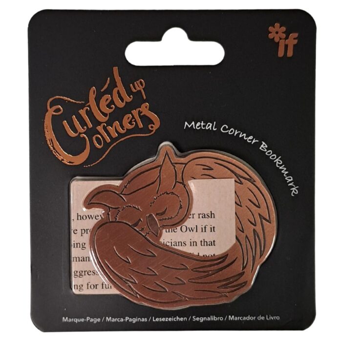 Curled Up Corners Bookmark