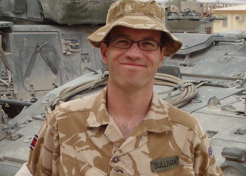 Eamonn Sullivan in Army uniform