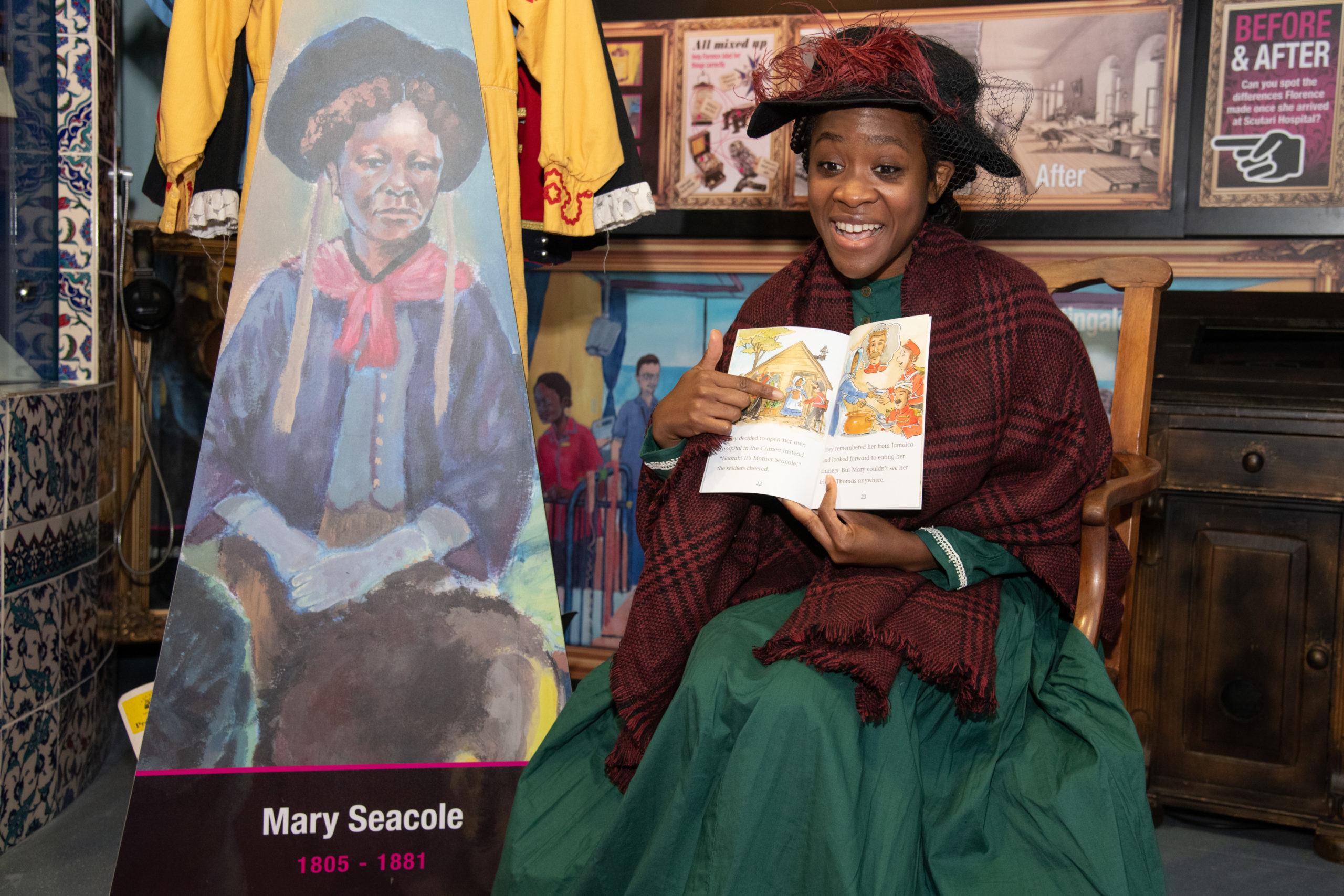 Mary Seacole photoshoot