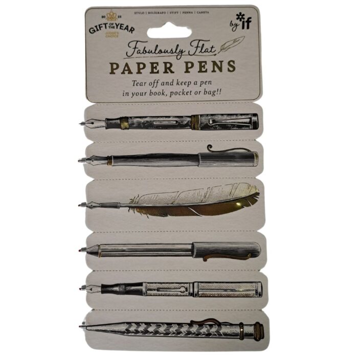 Fabulously Flat Paper Pens