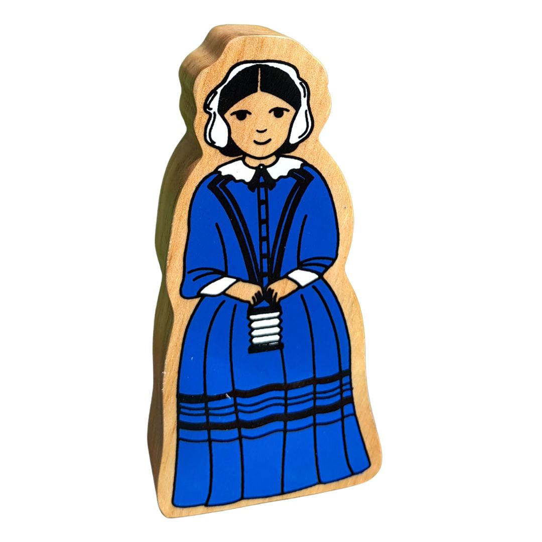 Florence Nightingale Wood Figure