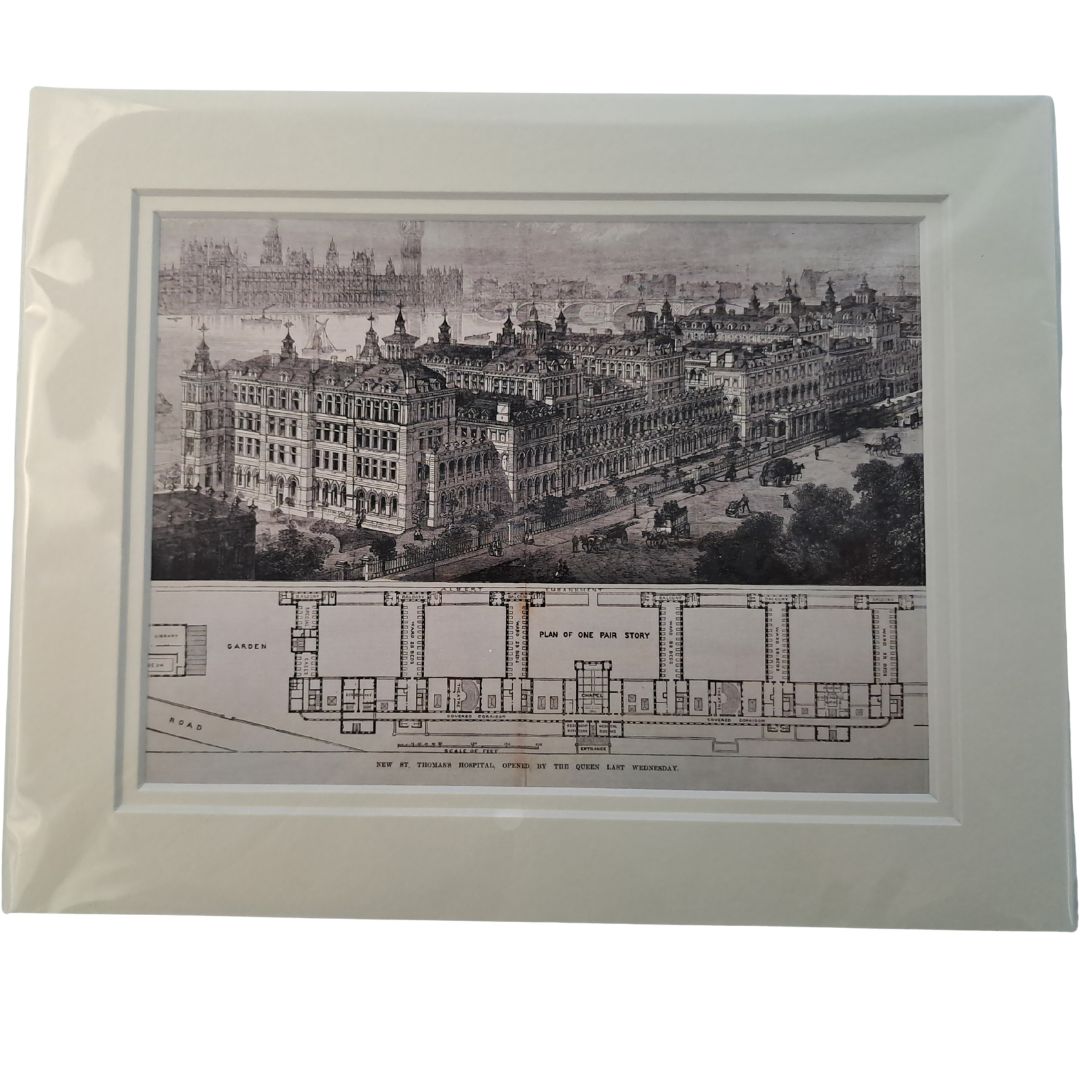 St Thomas's Hospital Print