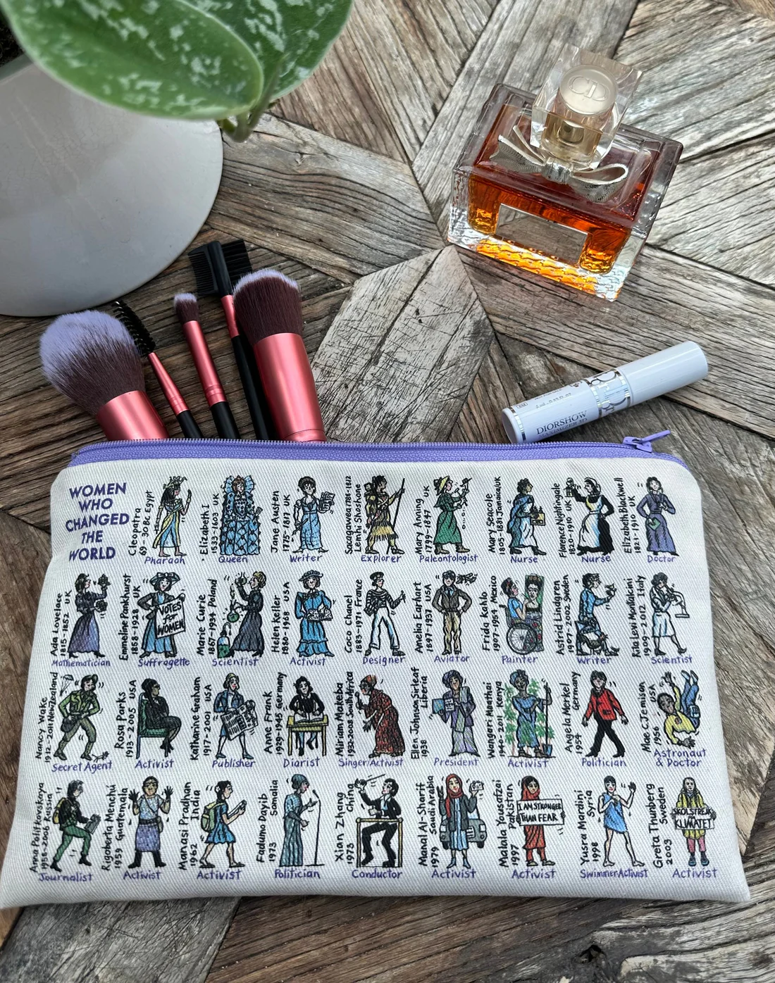 Women Who Changed the World Zip Bag - Image 3