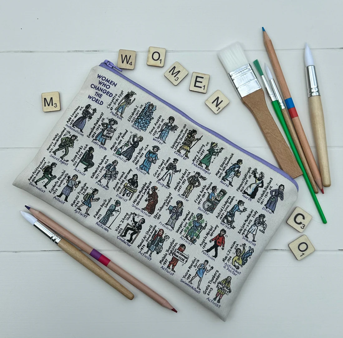 Women Who Changed the World Zip Bag - Image 2